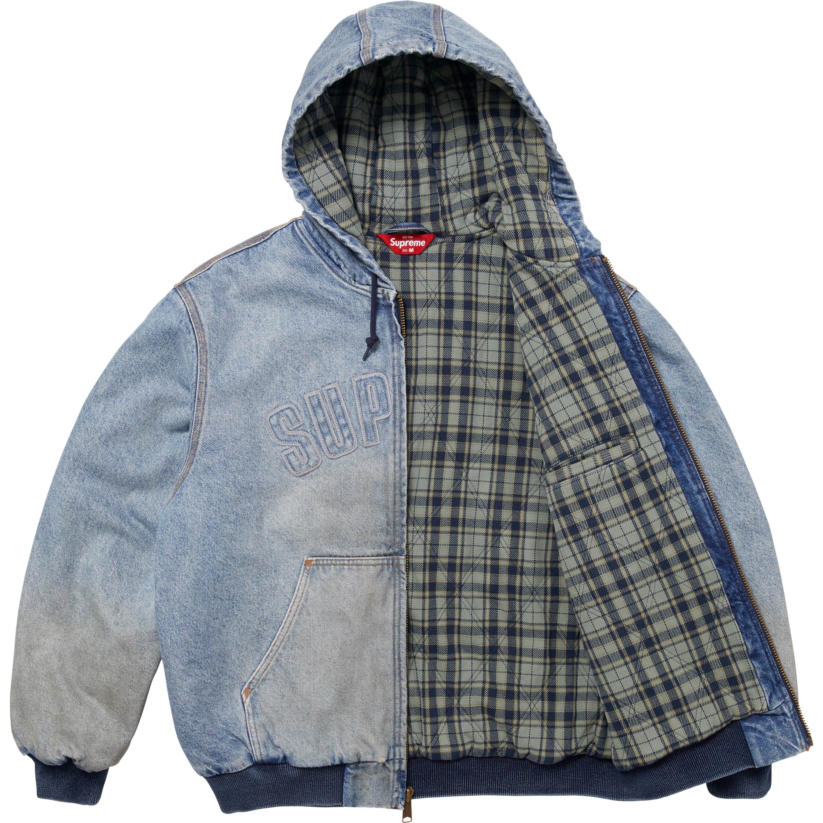 Reflective Arc Hooded Work Jacket view 10